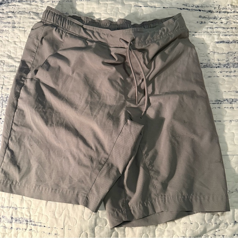 adidas Men's Gray Athletic Shorts